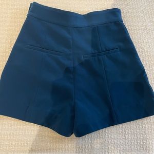 H&M blue dress shorts size 0